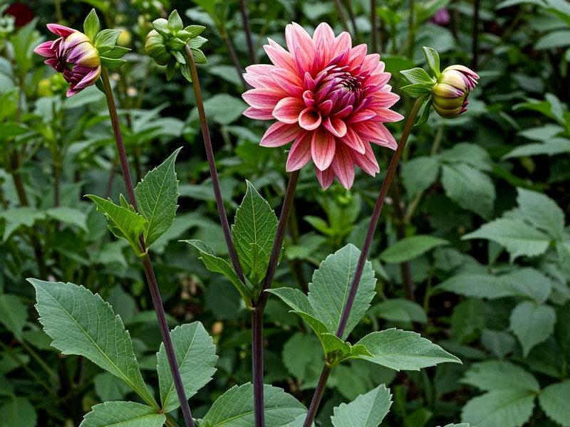 A beautiful dahlia flower
