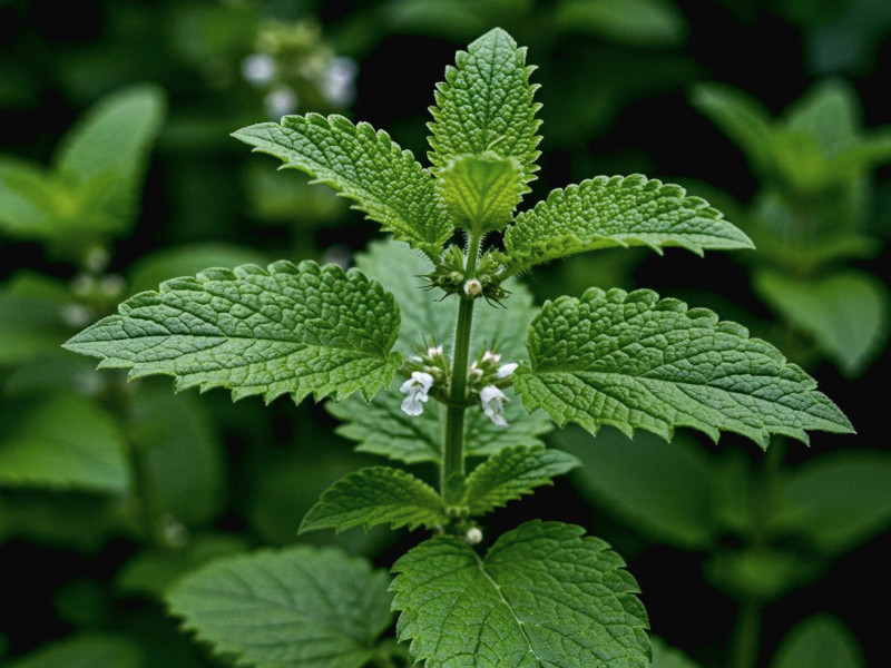 Some lemon balm plants